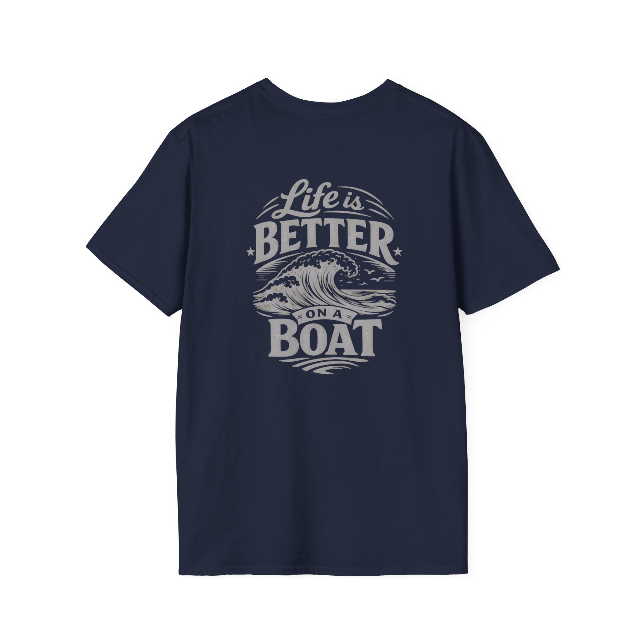 LIfe is better on a Boat Tshirt, Boat Shirt, Vacation Shirt, Summer Tshirt