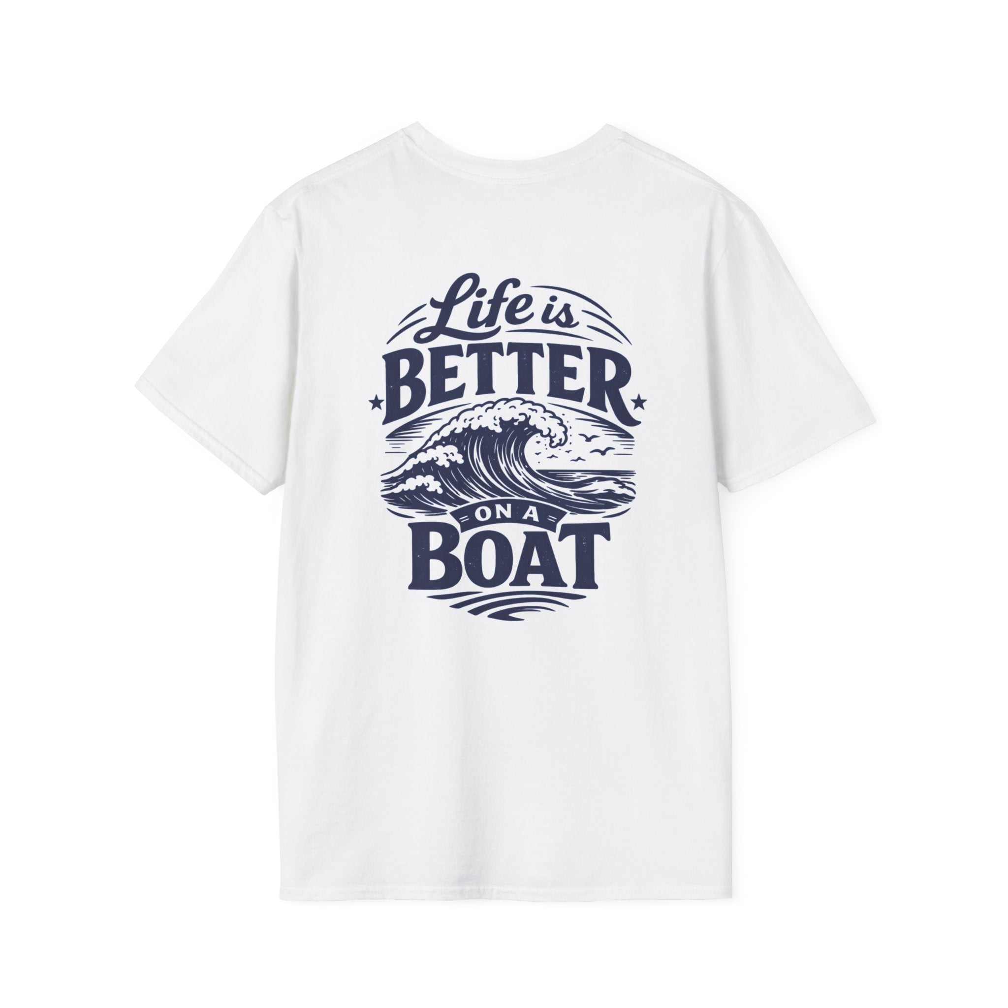 LIfe is better on a Boat Tshirt, Boat Shirt, Vacation Shirt, Summer Tshirt