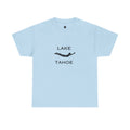 Lake Tahoe diver T-Shirt | Minimal lake silhouette, outdoor vacation tee