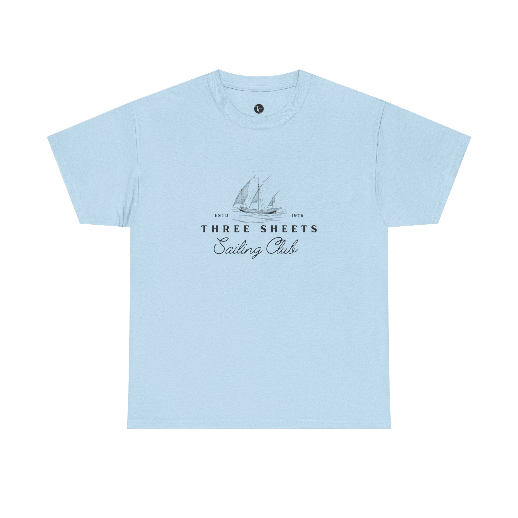 Three Sheets Sailing Club Graphic Tee