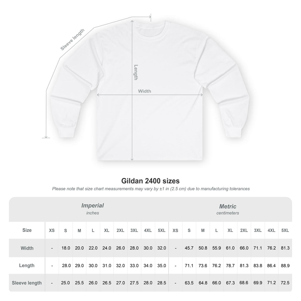 No Crying on the Yacht Long Sleeve Tee